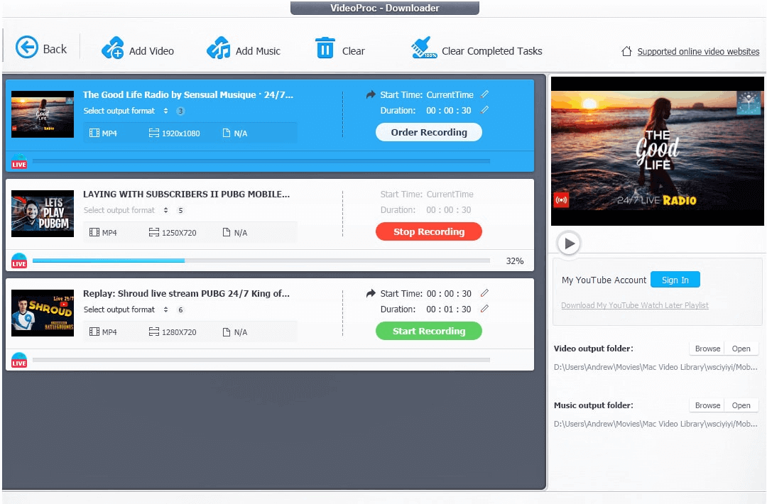 VideoProc Video Downloader