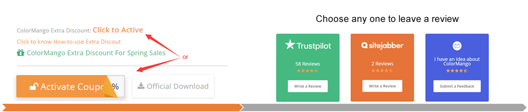 Order and leave a review