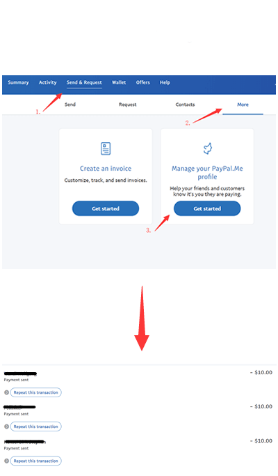 PayPal Request