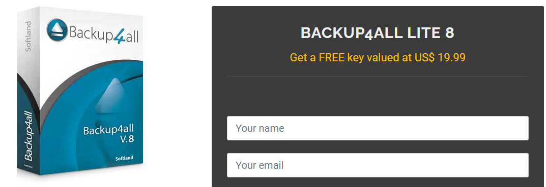 Backup4all giveaway