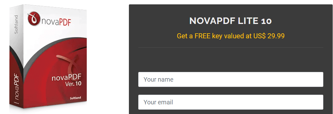 novaPDF giveaway
