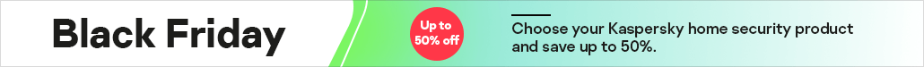 Kaspersky Black Friday Sale