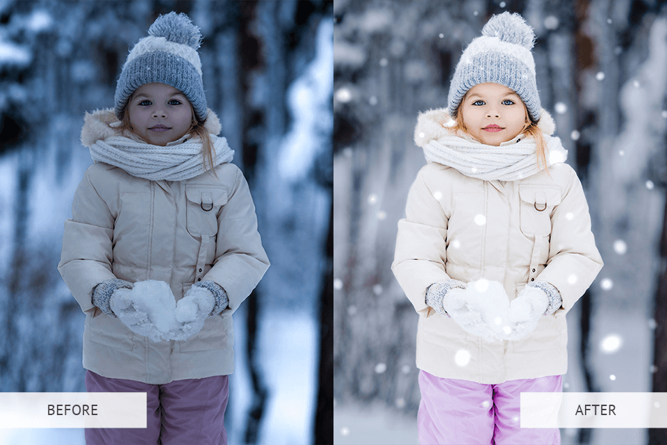 Let It Snow Lightroom Presets
