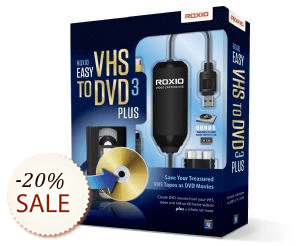 Roxio Easy VHS to DVD Plus Discount Coupon