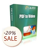 A-PDF to Video Up to 87% OFF Volume Discount