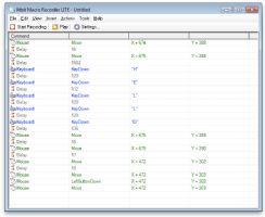 Macro Recorder LITE Screenshot