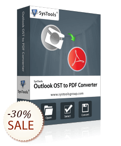 SysTools Outlook OST to PDF Converter Discount Coupon