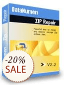 DataNumen Zip Repair Discount Coupon