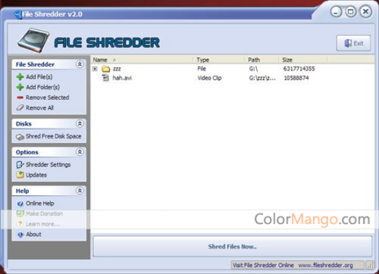 Screenshot