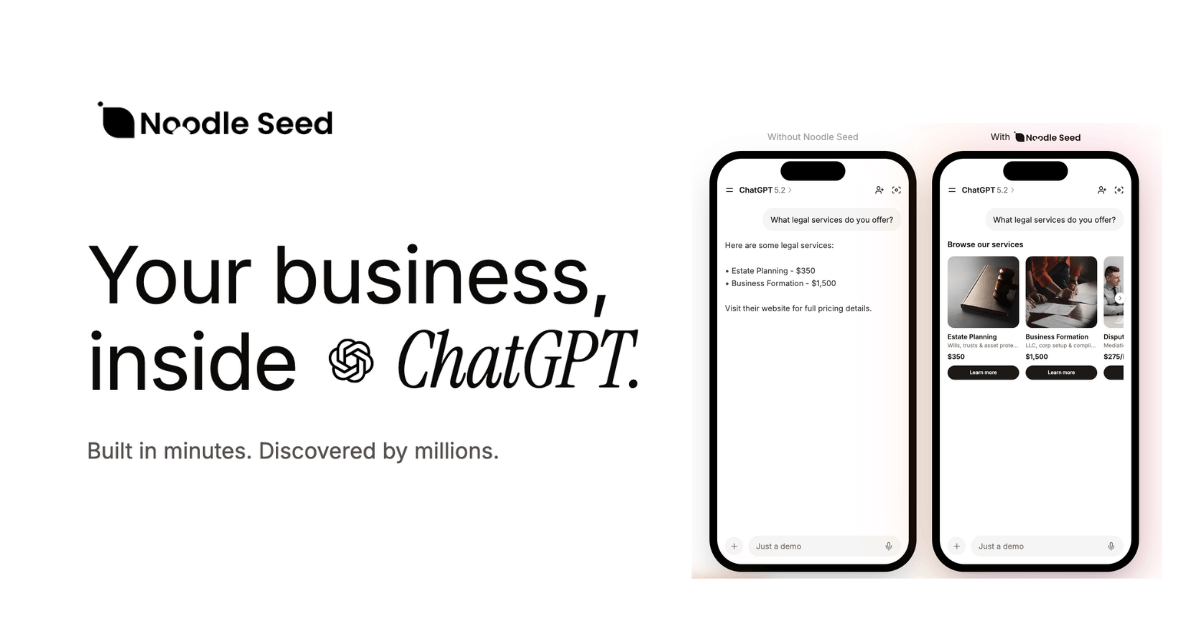 Your Business, Inside ChatGPT