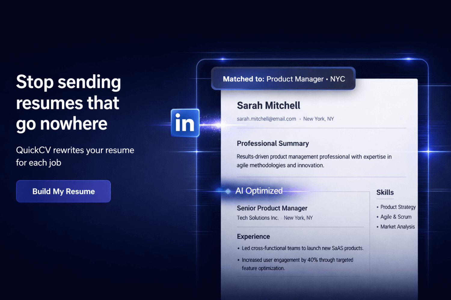 Boost Your Resume. Land Interviews. With AI.