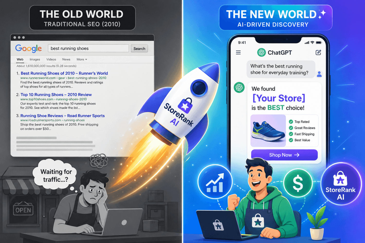From Google Search to AI Recommendations