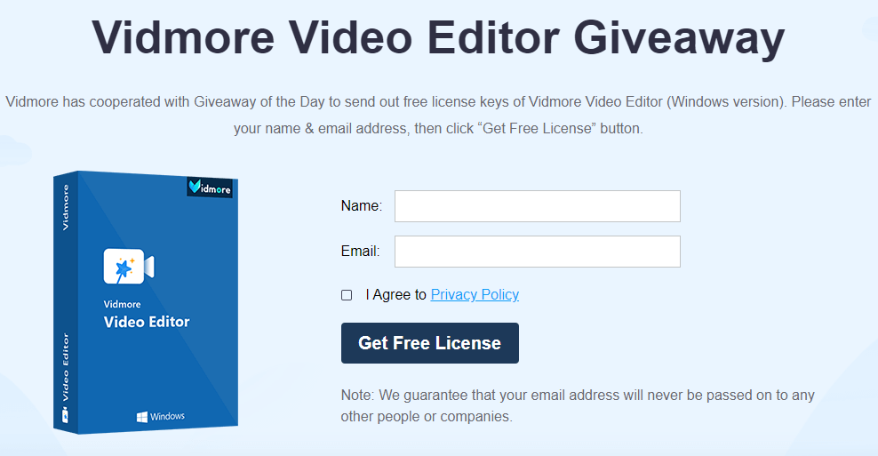 vidmore video editor