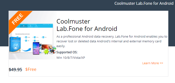 Coolmuster Lab.Fone for Android giveaway