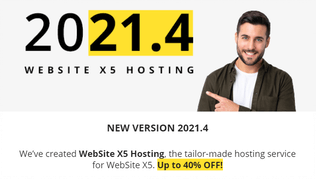 40% OFF WebSite X5 Evo/Pro