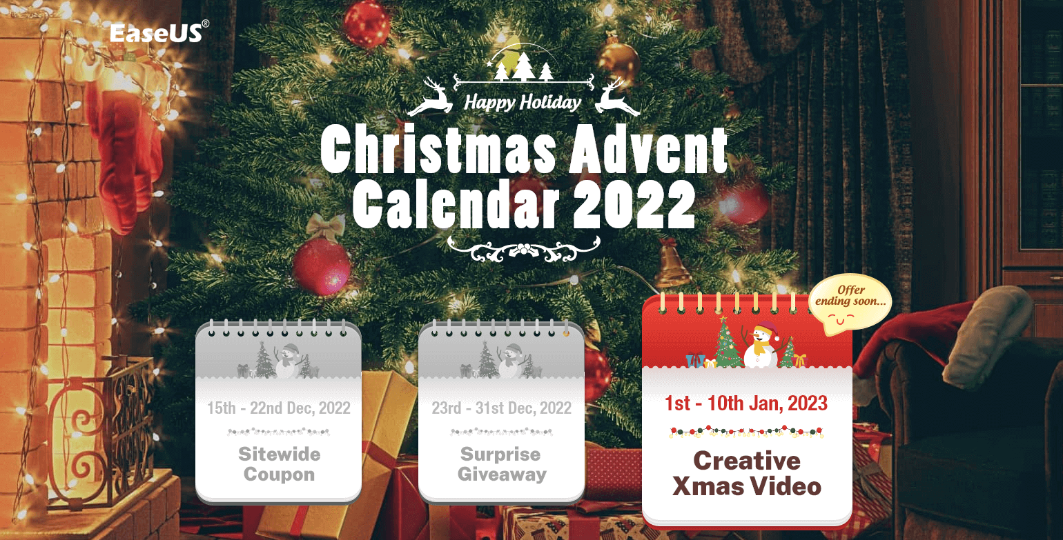 Christmas Prize Draw 2023 Day 13 - Win EaseUS Fixo Software!