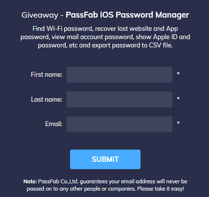 PassFab iOS Password Manager 2.0.8.6 for windows instal