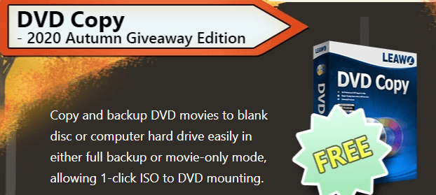Leawo DVD Copy giveaway