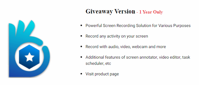 AceThinker Screen Grabber Pro giveaway