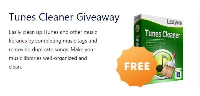 Leawo Tunes Cleaner