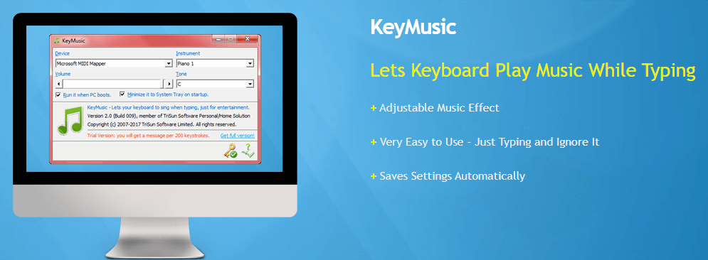 TriSunSoft KeyMusic giveaway