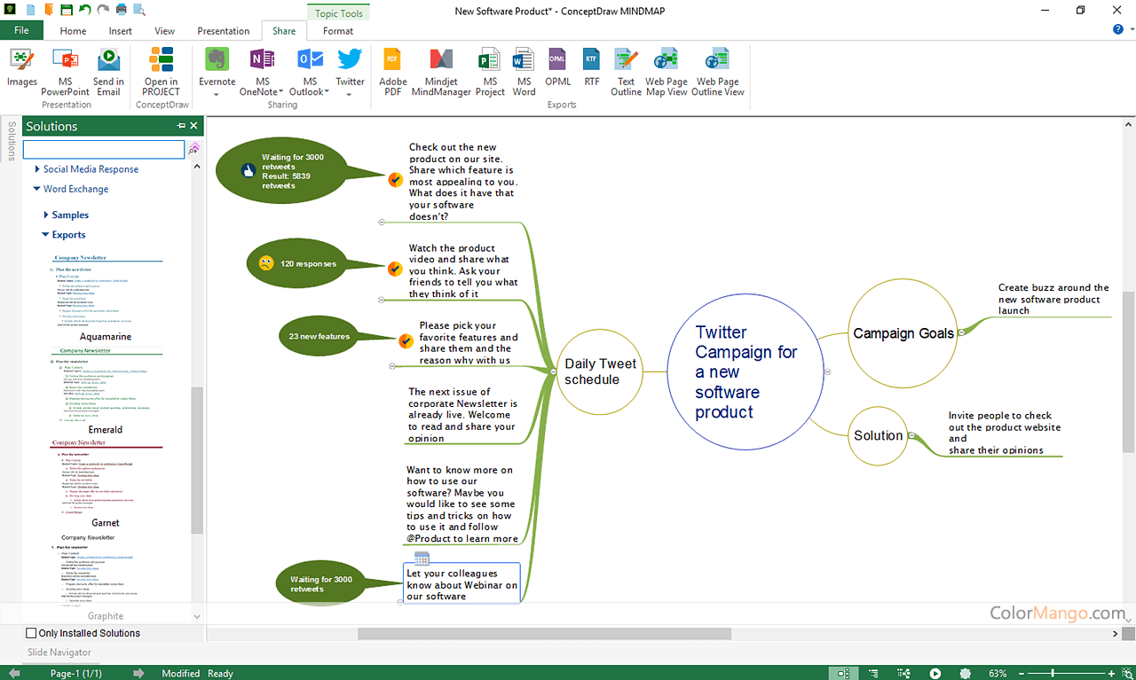 conceptdraw mindmap 3.5