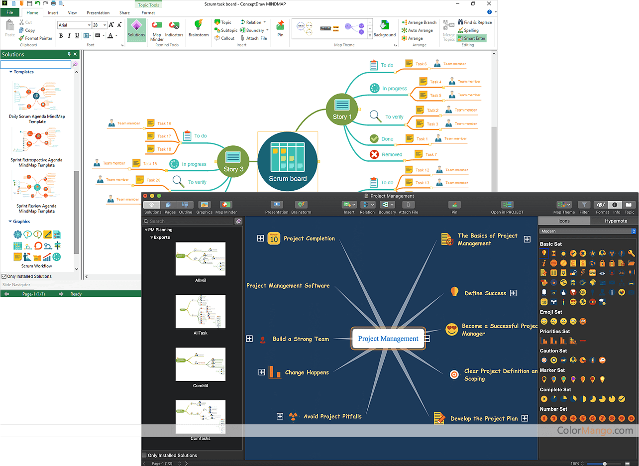 instaling Concept Draw Office 10.0.0.0 + MINDMAP 15.0.0.275