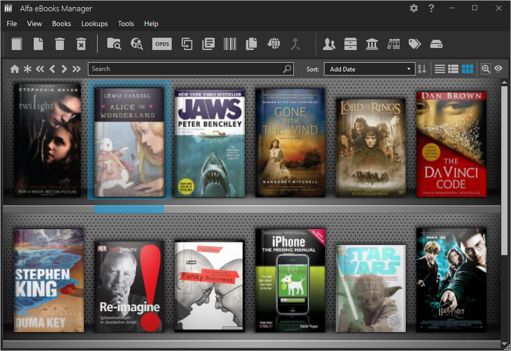 download the new version Alfa eBooks Manager Pro 8.6.22.1