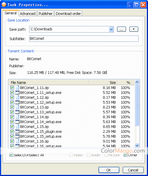 Bitcomet Freeware