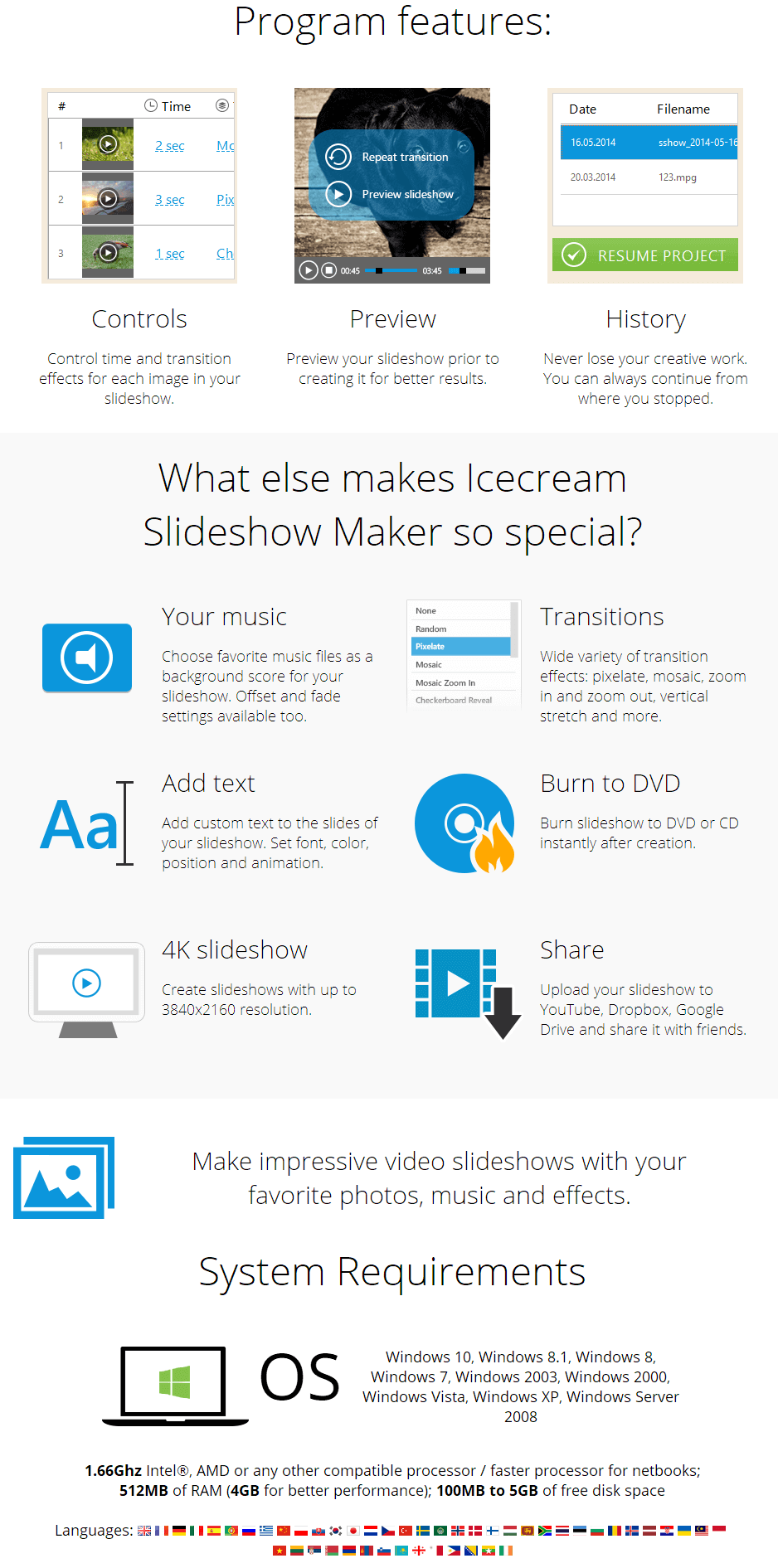 download icecream slideshow maker free vs pro