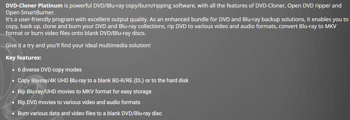 DVD-Cloner Platinum 2023 v20.20.0.1480 download the new for apple