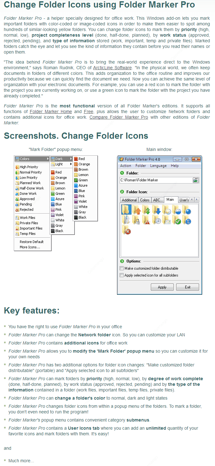 folder marker pro 4.3 key