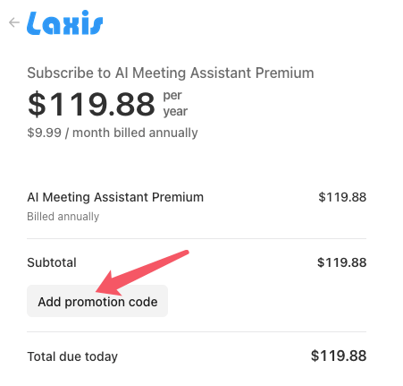 Laxis Discount