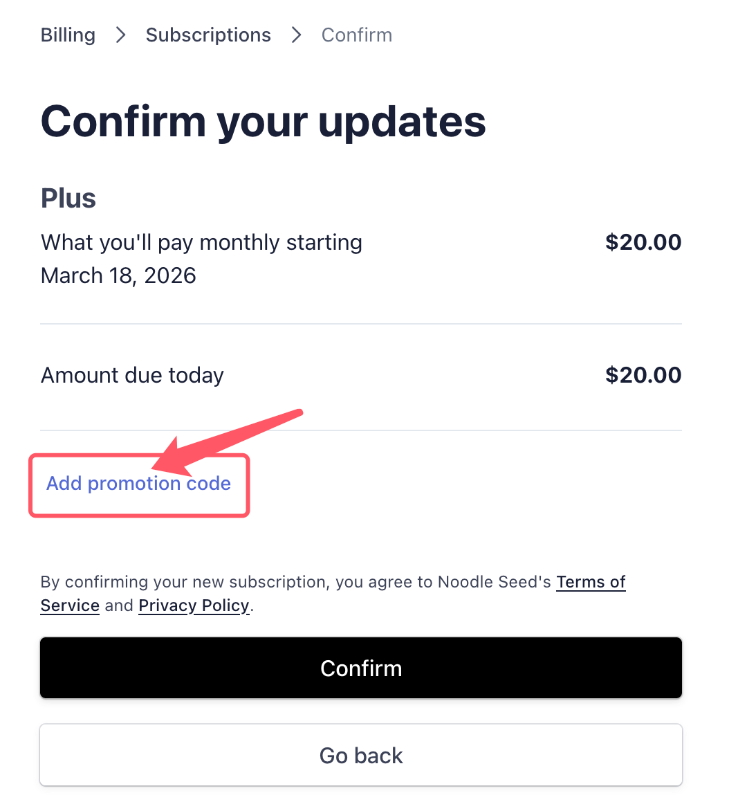 NoodleSeed Discount