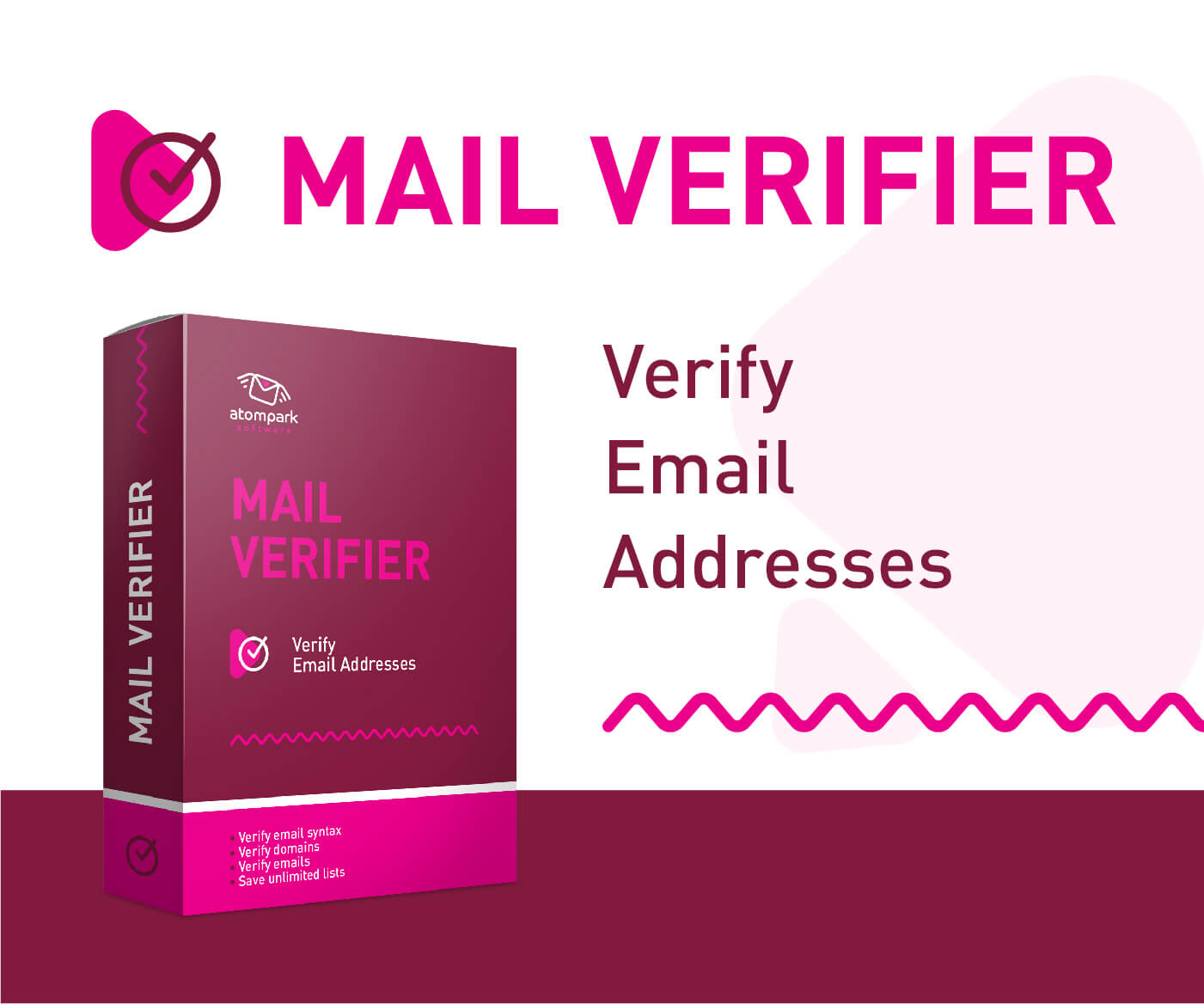 atomic email verifier key