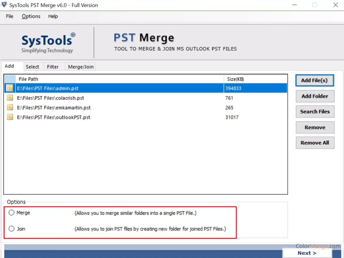 systools outlook pst repair