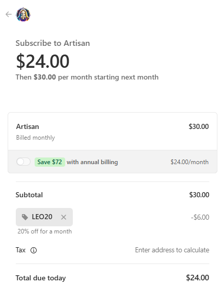 Leonardo AI coupon