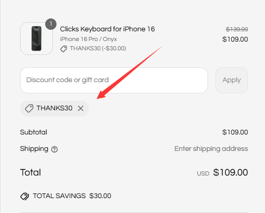 Clicks Tech Discount