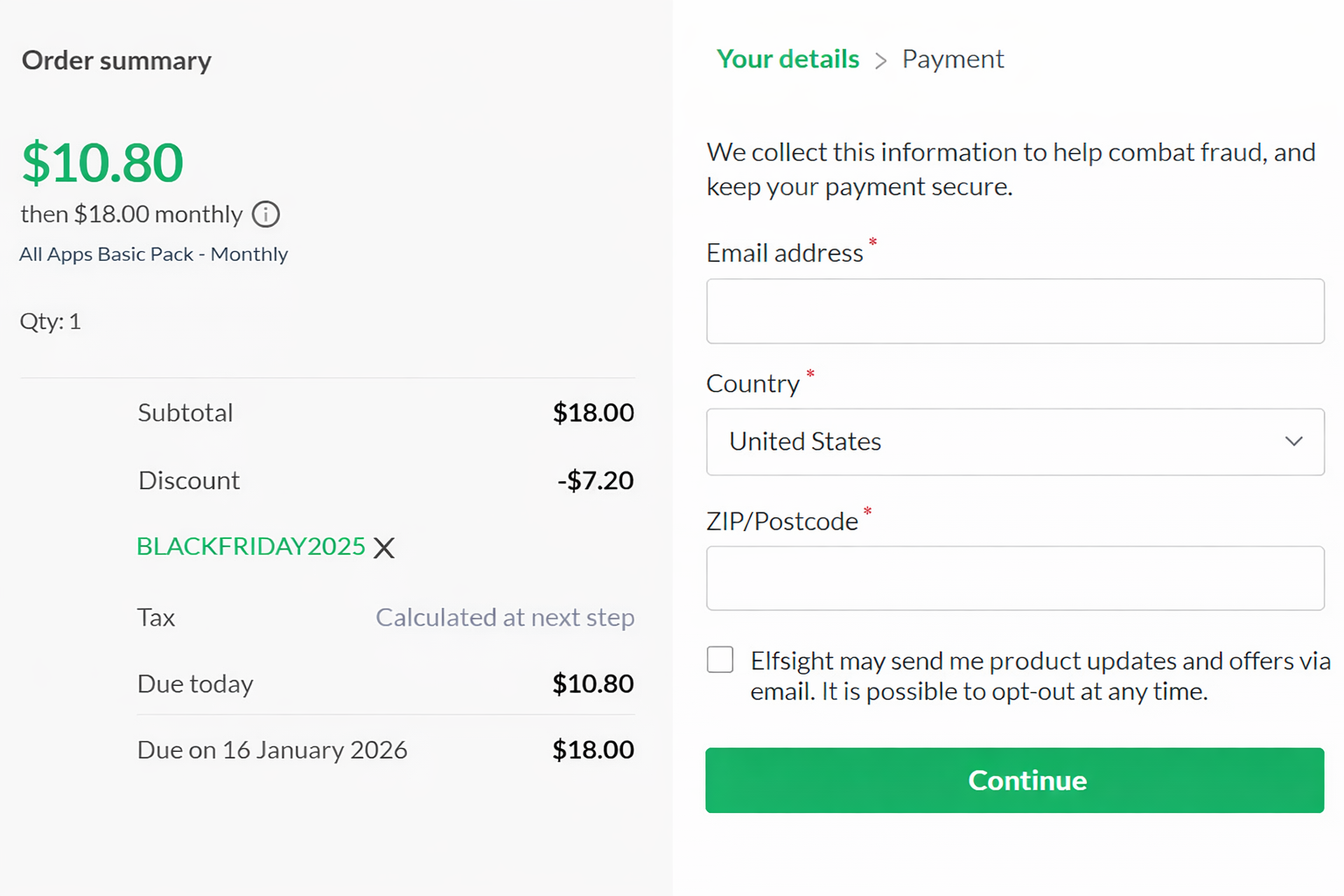 Elfsight coupon