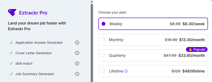 Eztrackr Discount
