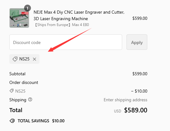 NEJE Discount