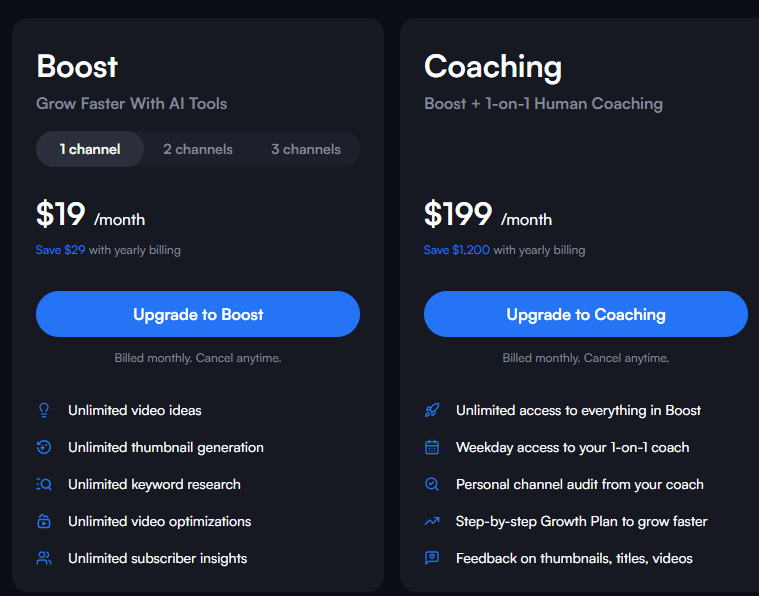 vidIQ coupon
