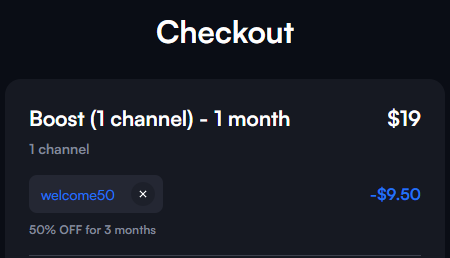 vidIQ coupon