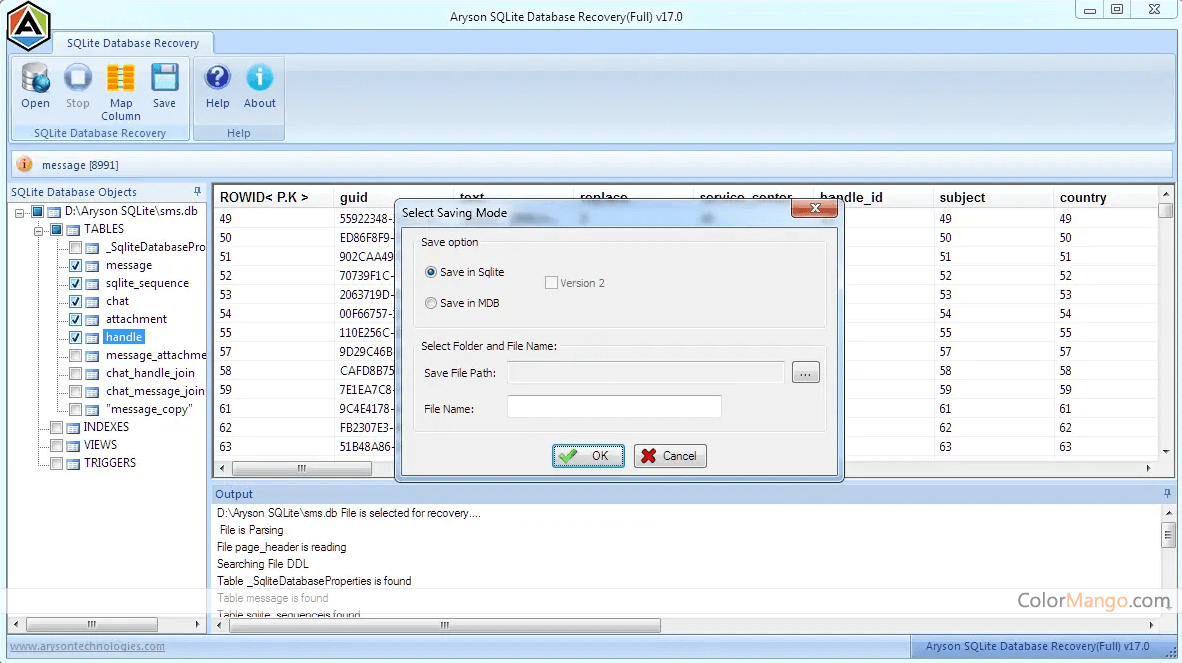 Aryson SQLite Database Recovery 25% Discount 2024 (100% Working)